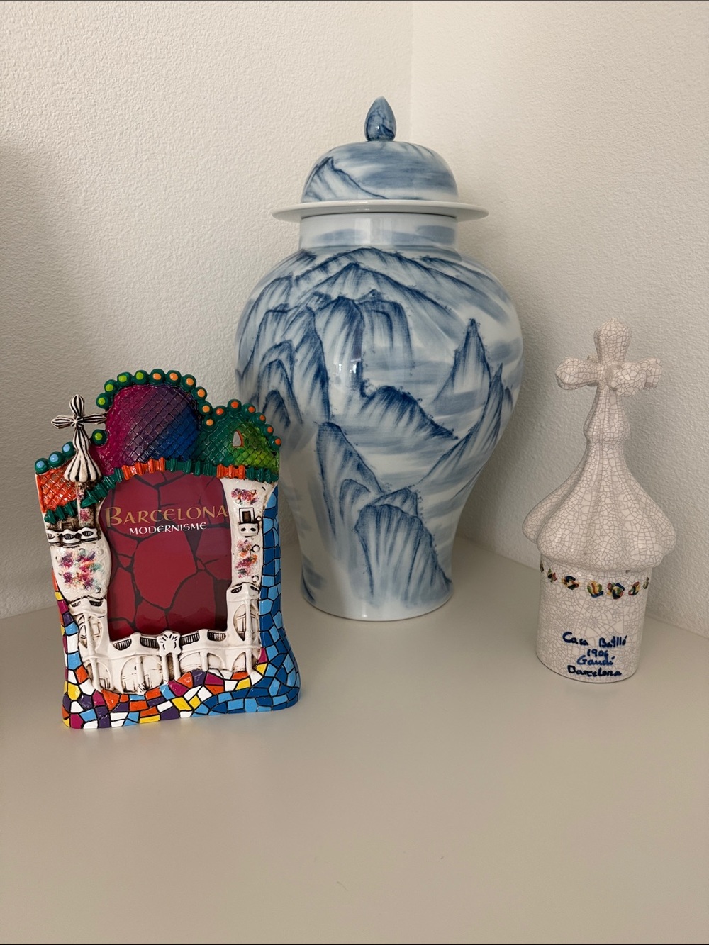Colorful Barcelona Casa Batllo Modernisme Photo Frame
